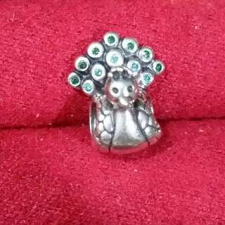 Authentic Pandora Peacock Charm
