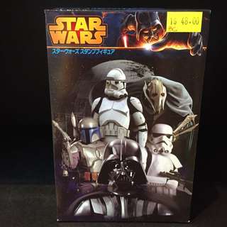 FToys Star Wars Half Bust Stamp (Complete Set)