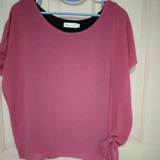 Chiffon Pink Blouse