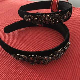 Crystalline Hand Made Hair Band