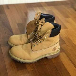 Timberland yellow boot