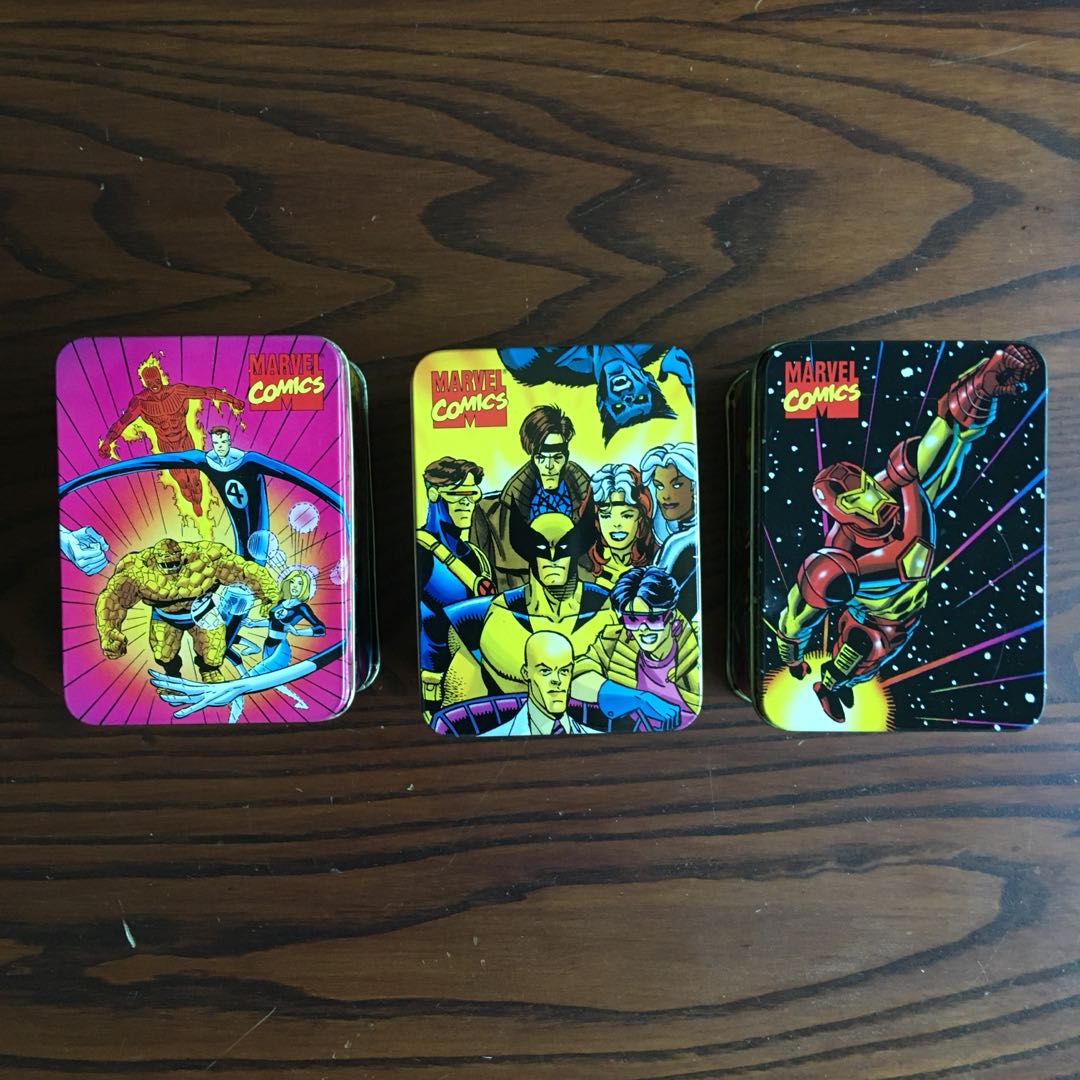 Marvel Metal Tins Collectible Avengers Infinity War Iron Man (Category: Trading Cards Accessories) located in Singapore. Submitted by darren.teo.714 (Listing ID 162923981, Image 2). Description: Great condition, never used. Rare tins, great for keeping your trading cards, etc..