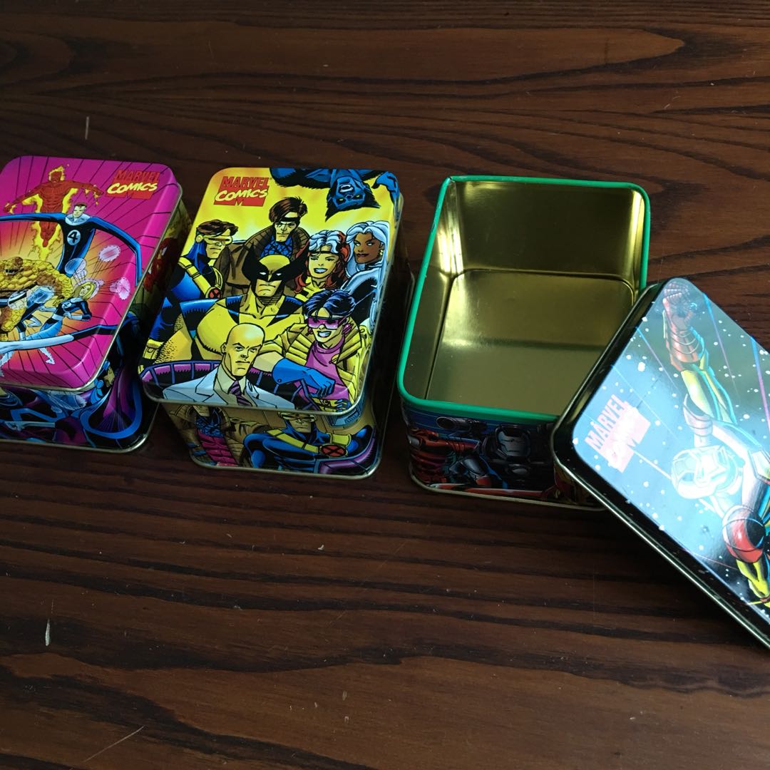Marvel Metal Tins Collectible Avengers Infinity War Iron Man (Category: Trading Cards Accessories) located in Singapore. Submitted by darren.teo.714 (Listing ID 162923981, Image 4). Description: Great condition, never used. Rare tins, great for keeping your trading cards, etc..