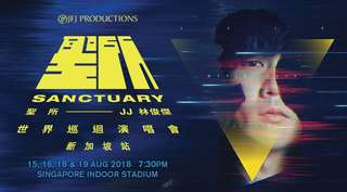 JJ Lin Concert (18 Aug, 1 x CAT 6)