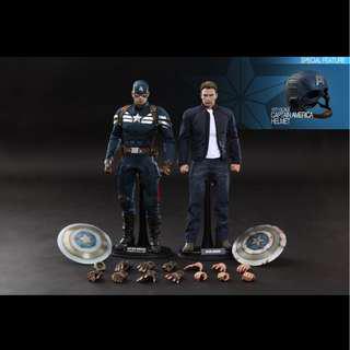 Hot Toys 1/6 CAPTAIN AMERICA & STEVE ROGERS