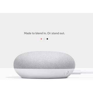 Google Home Mini - chalk