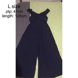 Navy Blue Jumpsuit