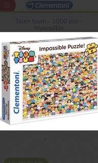 Tsum Tsum 1000 Piece Impossible Jigsaw Puzzle