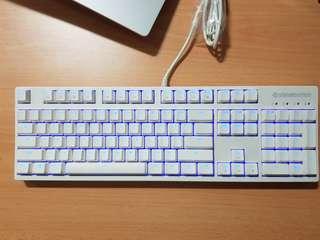 Steelseries Apex M260 USB mechnical keyboard brown switch with blue LED light