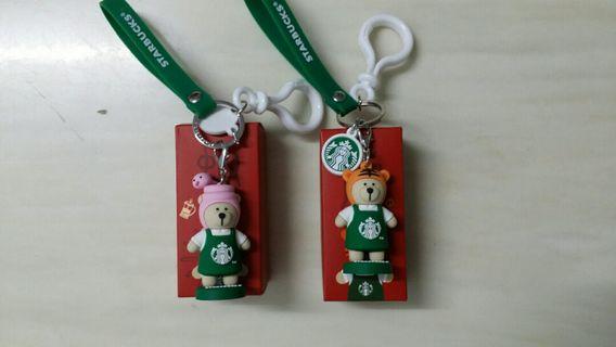 Starbucks keychain zodiac