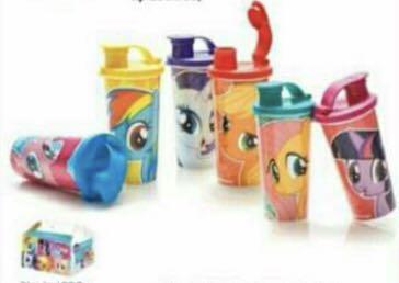 My Little Pony Tumbler Set Tupperware Brand