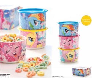 My Little Pony Canisters Tupperware