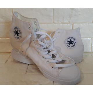 Converse All Stars white high tops US11