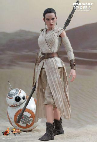 Hot toys Starwars Rey & BB8 combo