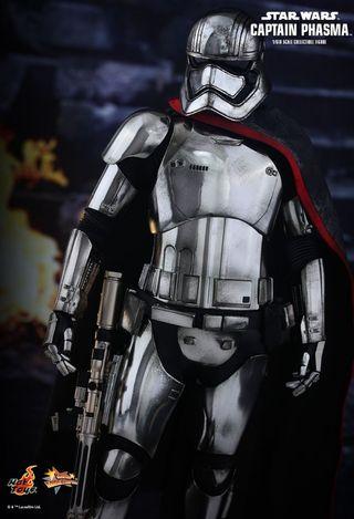 Hot toys Star Wars - captain Phasma, Rey and BB8 set