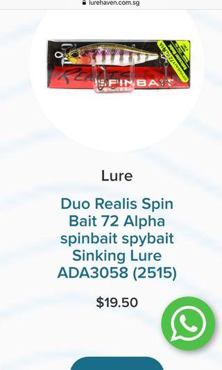 Duo spin bait 72