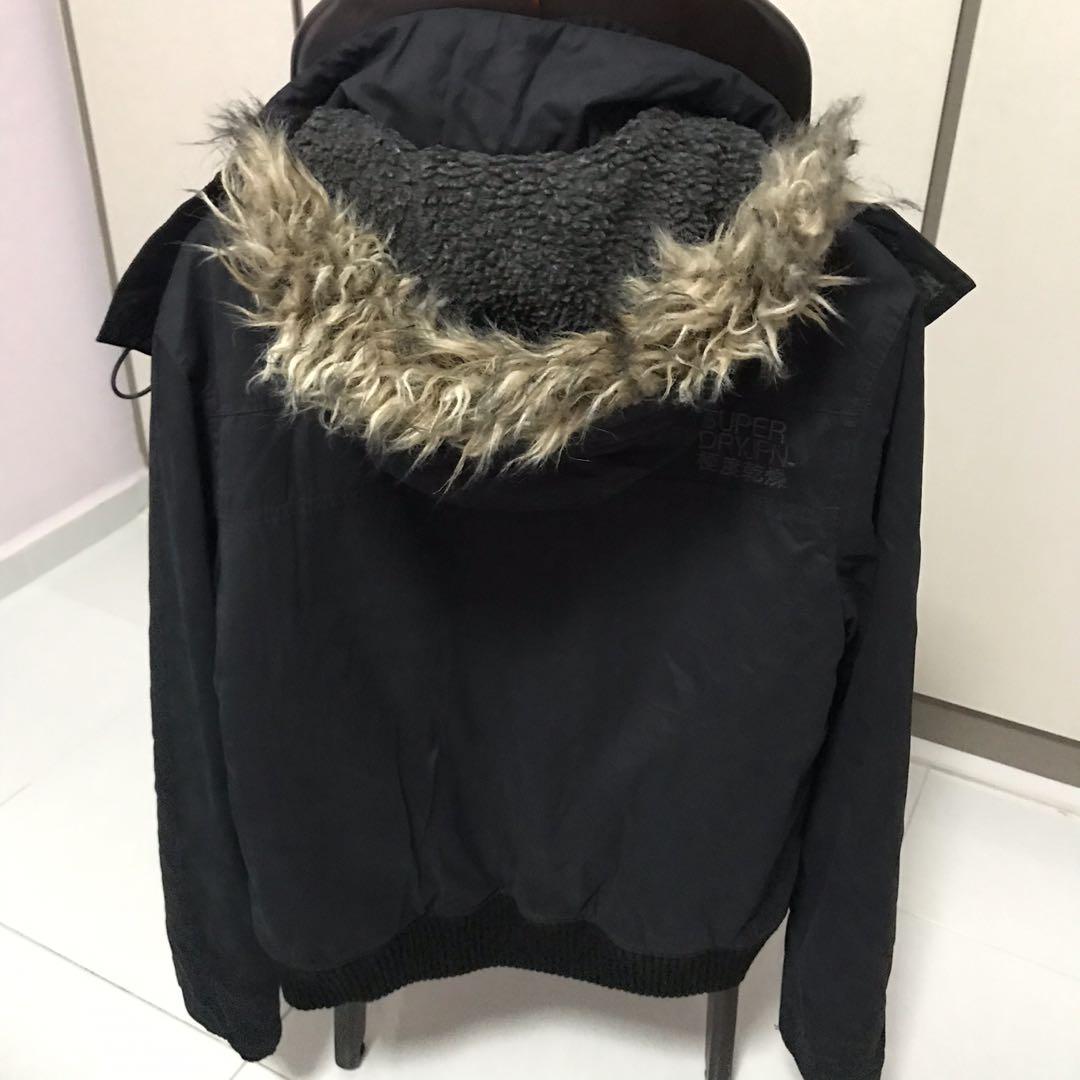 Brand New Superdry Hooded Windbomber Jacket Size - Large (Category: Coats, Jackets and Outerwear) located in Singapore. Submitted by laylongg (Listing ID 266380167, Image 3). Description: Brand new windbomber jacket from Superdry. The only thing I did was to dry clean the jacket, so it’s clean and ready to wear. .