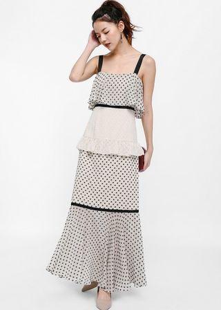 LB Aurora Layered Ruffle Dress XS