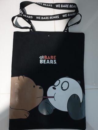 We Bare Bears tote bag