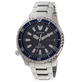 NY0098-84E NY0098-84 Brand New Citizen Promaster Fugu Automatic 200M Black Dial 100% Original Stainless Steel Gents Diving Watch w/ Warranty