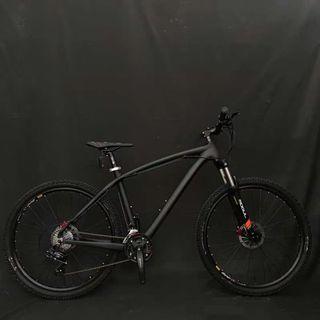 11.11 sales !! Matt black 27.5er carbon hardtail mtb bicycle cycle bike