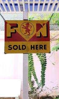 Vintage signage (props)