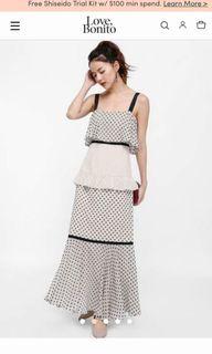 Love bonito Aurora Layered Ruffle Dress