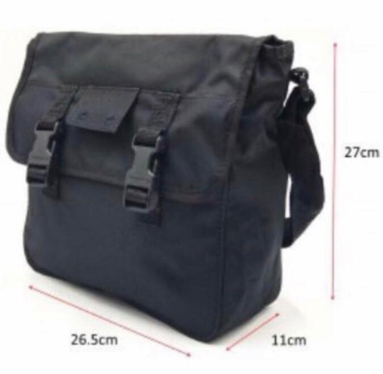 Army Sling Bag | D&G Black Army Sling Bag | Black Sling Bag | Black Army Bag | Camp Bag | GL Bag (Category: Sling Bags) located in Singapore. Submitted by ecembroid (Listing ID 1002621299, Image 2). Description: Army Sling Bag | D&G Black Army Sling Bag | Black Sling Bag | Black Army Bag | Camp Bag | GL Bag Website: https://www.ecembroid.com/ Colour: Black 1 Bag: $8 3 Bag and Above: $7 each 1 main compartment 1 zipped back pocket Mil-spec buckets