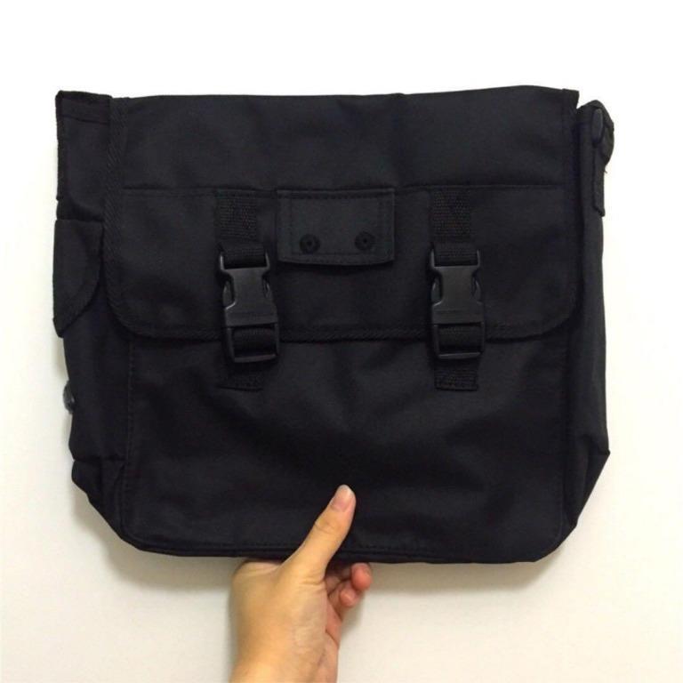 Army Sling Bag | D&G Black Army Sling Bag | Black Sling Bag | Black Army Bag | Camp Bag | GL Bag (Category: Sling Bags) located in Singapore. Submitted by ecembroid (Listing ID 1002621299, Image 4). Description: Army Sling Bag | D&G Black Army Sling Bag | Black Sling Bag | Black Army Bag | Camp Bag | GL Bag Website: https://www.ecembroid.com/ Colour: Black 1 Bag: $8 3 Bag and Above: $7 each 1 main compartment 1 zipped back pocket Mil-spec buckets