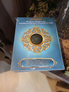 Quran dgn Rumi & Terjemahan Melayu (A5, A4) [Boleh Add Tagging - additional charges]