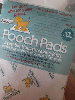 Poochpads 51x69cm medium dog puppy housebreaking training pads washable reusable