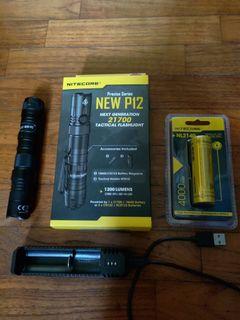 Nitecore P12 Tactical Flashlight