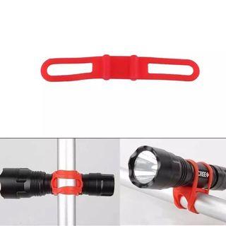 Silicone band for securing bicycle accessories 5 pcs
