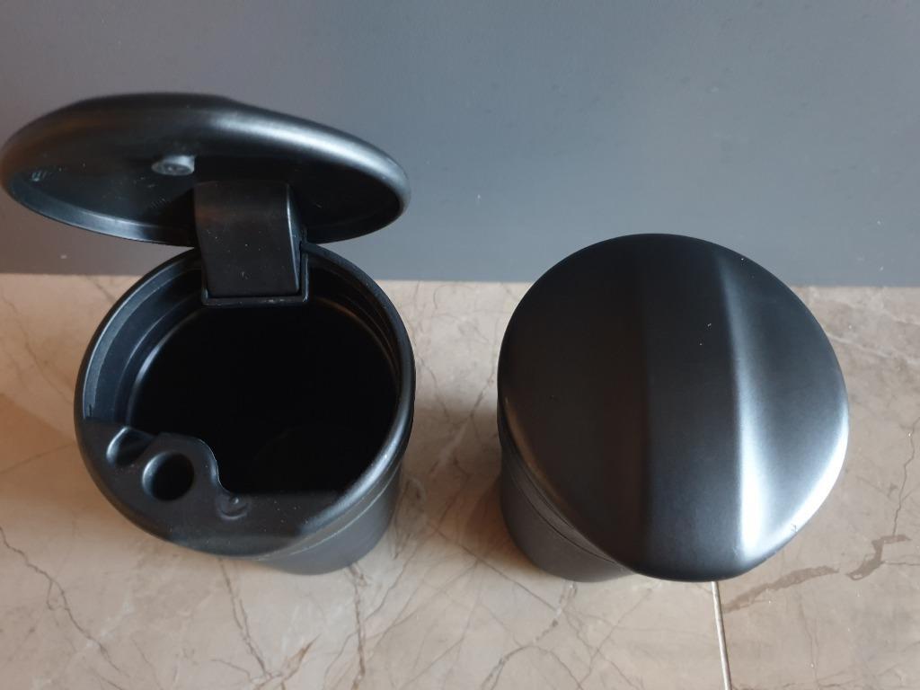 Genuine Volkswagen Trash Can/Ashtray for Cup Holder (Category: Storage & Organization) located in Singapore. Submitted by jmwei (Listing ID 1062650013, Image 2). Description: Genuine Volkswagen Trash Can/Ashtray for Cup Holder. I got 2 pieces. New - $20, Used - $15 (never used as Ashtray, only use as storage cup).