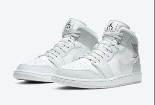 Air Jordan 1 Mid White Camo