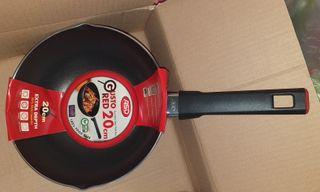 ASD 20cm wok pan/Gusto Red