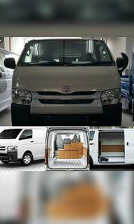 Auto Toyota Hiace Diesel For Rent