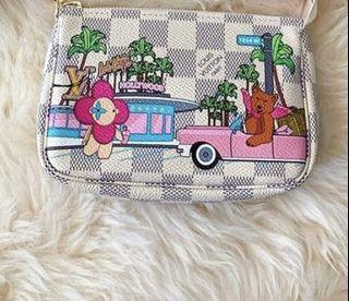 Authentic LV 2021 Christmas animation pouch