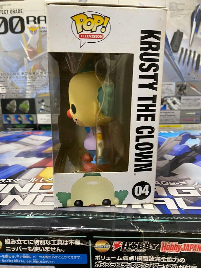 Funko the POP! The Simpson rare #04 krusty the clown (Category: Toy Figures) located in Singapore. Submitted by laughingwanderer (Listing ID 1068955884, Image 2). Description: BNIB Never open Buyers feel free to check online on pop price guide or hobbydb.com Check with eBay and PPG website All prices are in USD ** Deal policy is that no reservation and I don’t take deposit. If want straight we deal. If that day you can’t make it come back again a