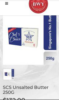 SCS Butter @cost price