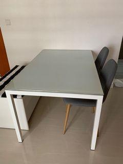 Calligaris White Dining Table (Made in Italy)