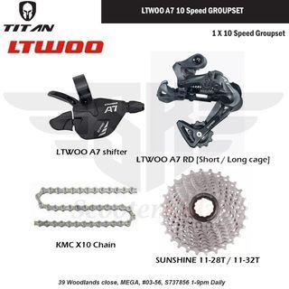 ❄️❄️LTWOO A7 10 Speed Groupset