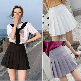 Tennis Skirt College High Waist Mini Skirt