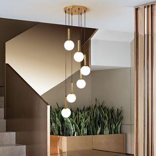 SKU:2456-Staircase designer ball light