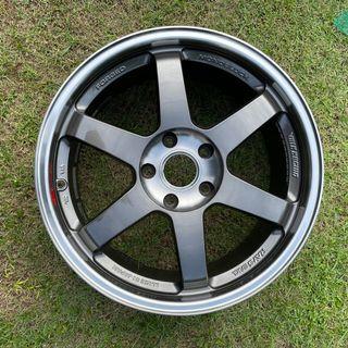 USED RAYS TE37SL RIMS FOR SALE 18x 8.5 Et 35