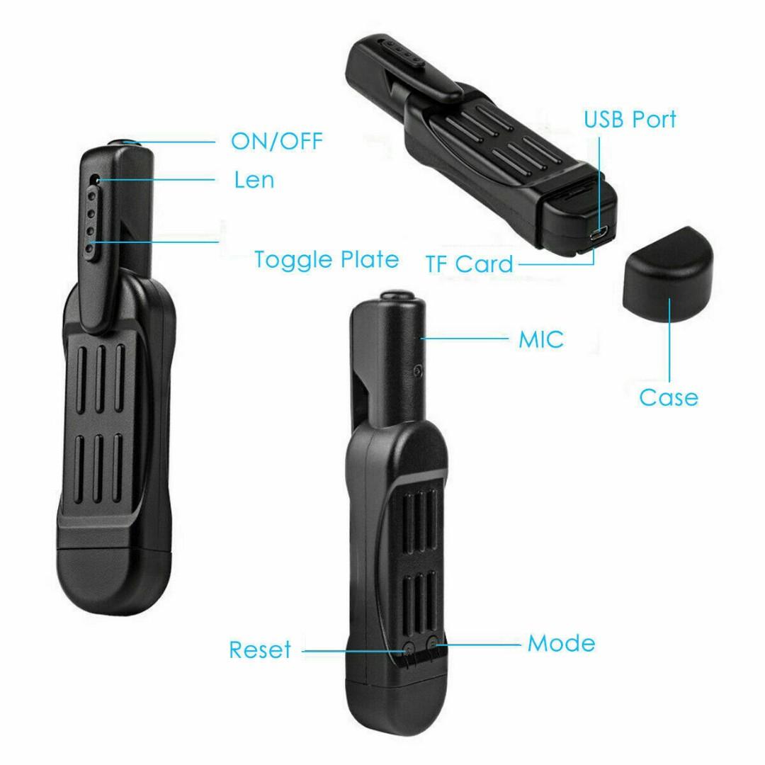 🆕🆒 Pocket Pen Camera Hidden Cam 1080P HD Spy Portable Body Car Video Recorder (Category: Video Cameras) located in Singapore. Submitted by redonelifestyle (Listing ID 1190774427, Image 8). Description: Features: 100% brand new and high quality! High quality high-definition images FULL HD1080P DV DC Compact design, portable handheld DV DC HD video recording can be performed Video format for: 1280x720P Video format for: 1920x1080P Mode for taking