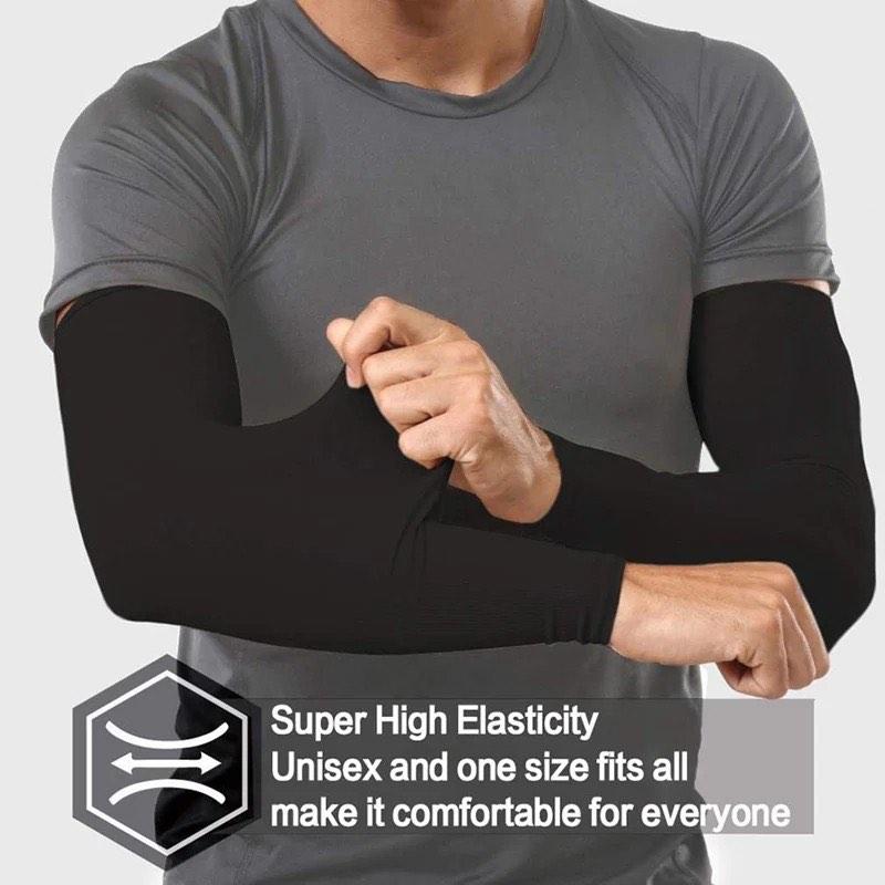 [Brand New] Quick Dry Arm Socks | Hand Socks | Long Sleeve | Arm Sleeve UV Protection | Motorbike sleeve (Category: Tshirts & Polo Shirts) located in Singapore. Submitted by ecembroid (Listing ID 1188152034, Image 4). Description: Quick Dry Arm Socks | Hand Socks | Long Sleeve | Arm Sleeve UV Protection | Motorbike sleeve Quick dry arm socks, that keeps your arms protected under the hot sun. Suitable for all kinds of outdoor activities. Single (1