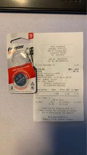Energizer Lithium CR2025