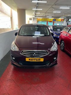 PHV RENTAL Mitsubishi Attrage For Rent!