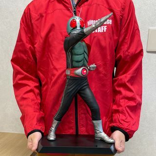 40cm Tall Megahouse Bandai Ultimate Article 2019 Kamen Rider New No. 1 Masked 1/4 Scale PVC Statue Posable Arms Lights Henshin Belt Medicom SH Figuarts SHF